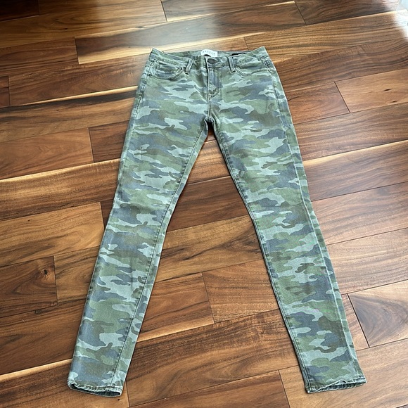 PARKER SMITH AVA CAMO SKINNY JEANS SIZE 2/26 - Picture 3 of 13